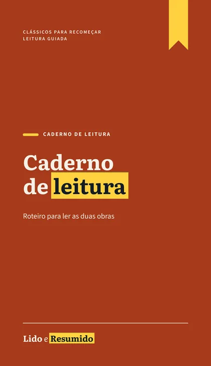 Capa do Caderno de leitura